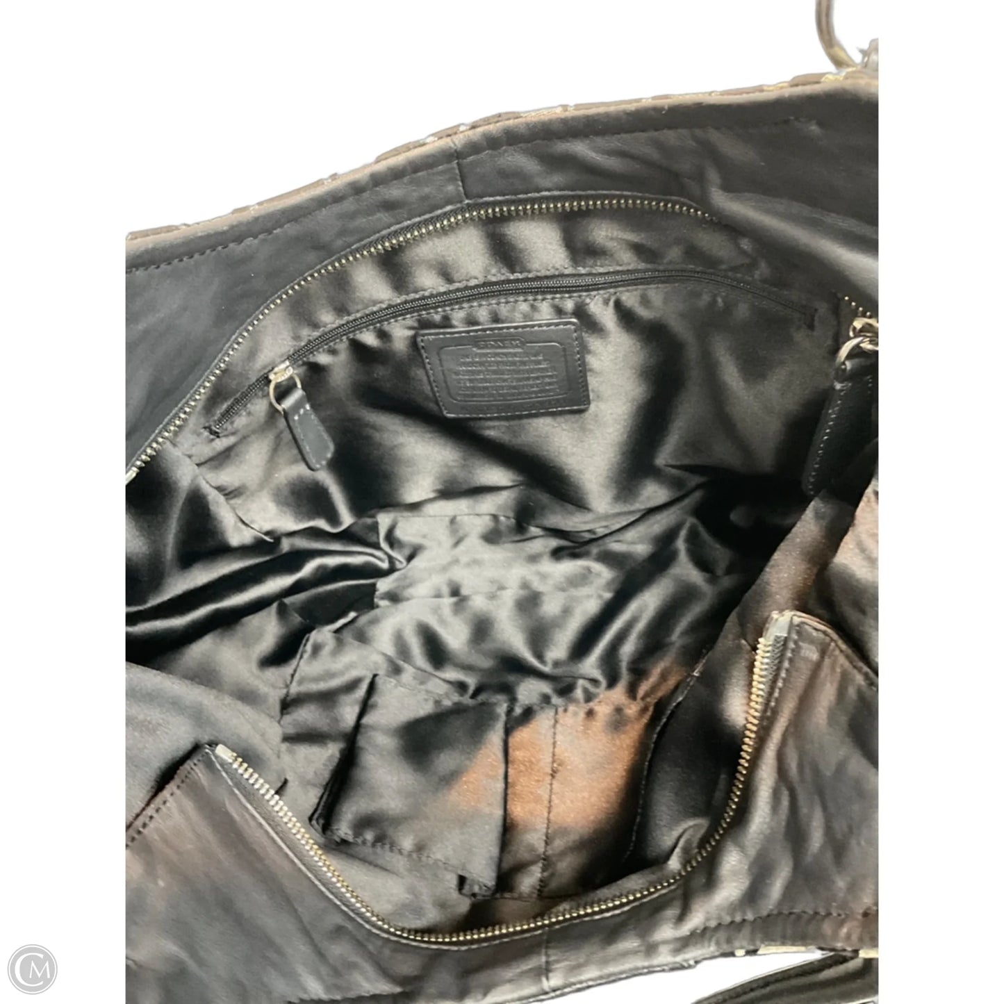 Handbag Designer By Coach, Size: Medium