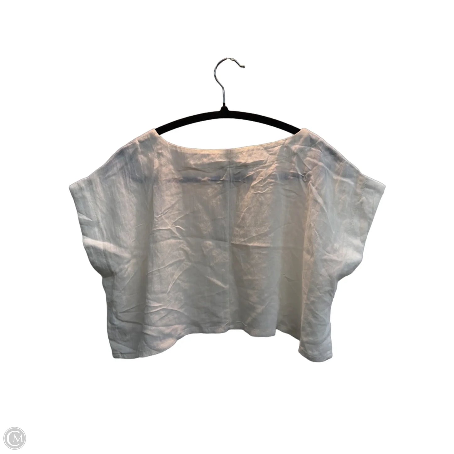 Top Short Sleeve By Mable In Cream, Size: S