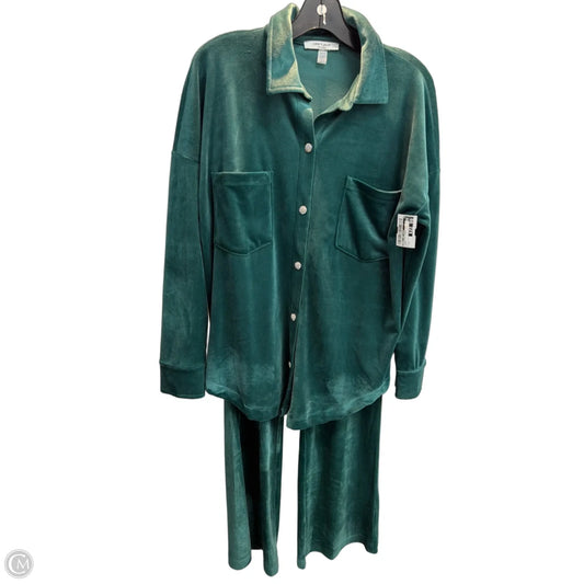 Lounge Set Pants By Cable And Gauge In Green, Size: S