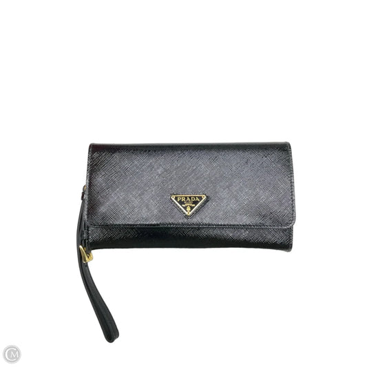 Wallet Luxury Designer By Prada, Size: Medium