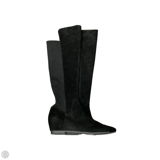 Boots Over-the-knee Flats By Nine West In Black, Size: 11
