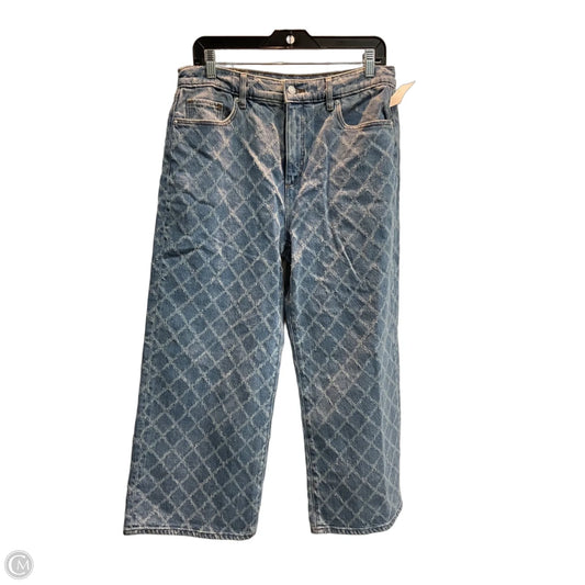 Jeans Wide Leg By Loft In Blue, Size: 10