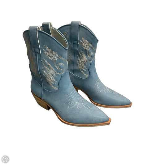 Boots Western By Shu Shop In Blue, Size: 7