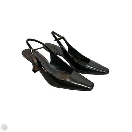 Shoes Designer By Coach In Black, Size: 7