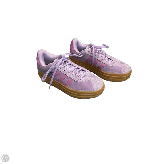 Shoes Sneakers Platform By Adidas In Purple, Size: 6.5