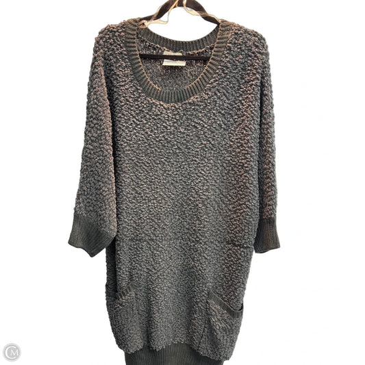 Dress Sweater By Umgee In Grey, Size: 2x