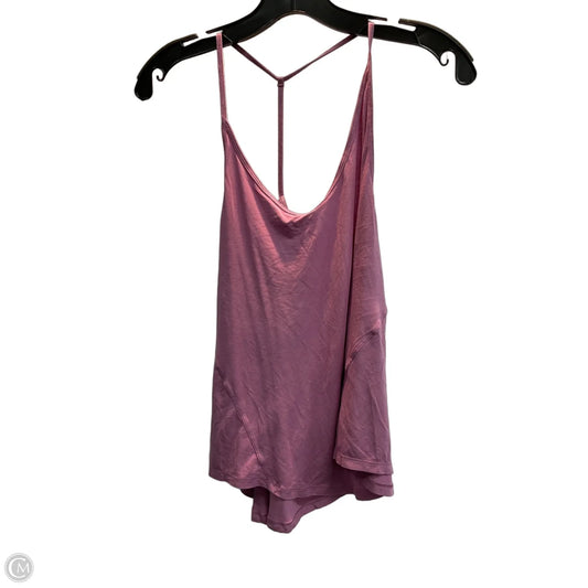 Athletic Tank Top By Lululemon In Purple, Size: M