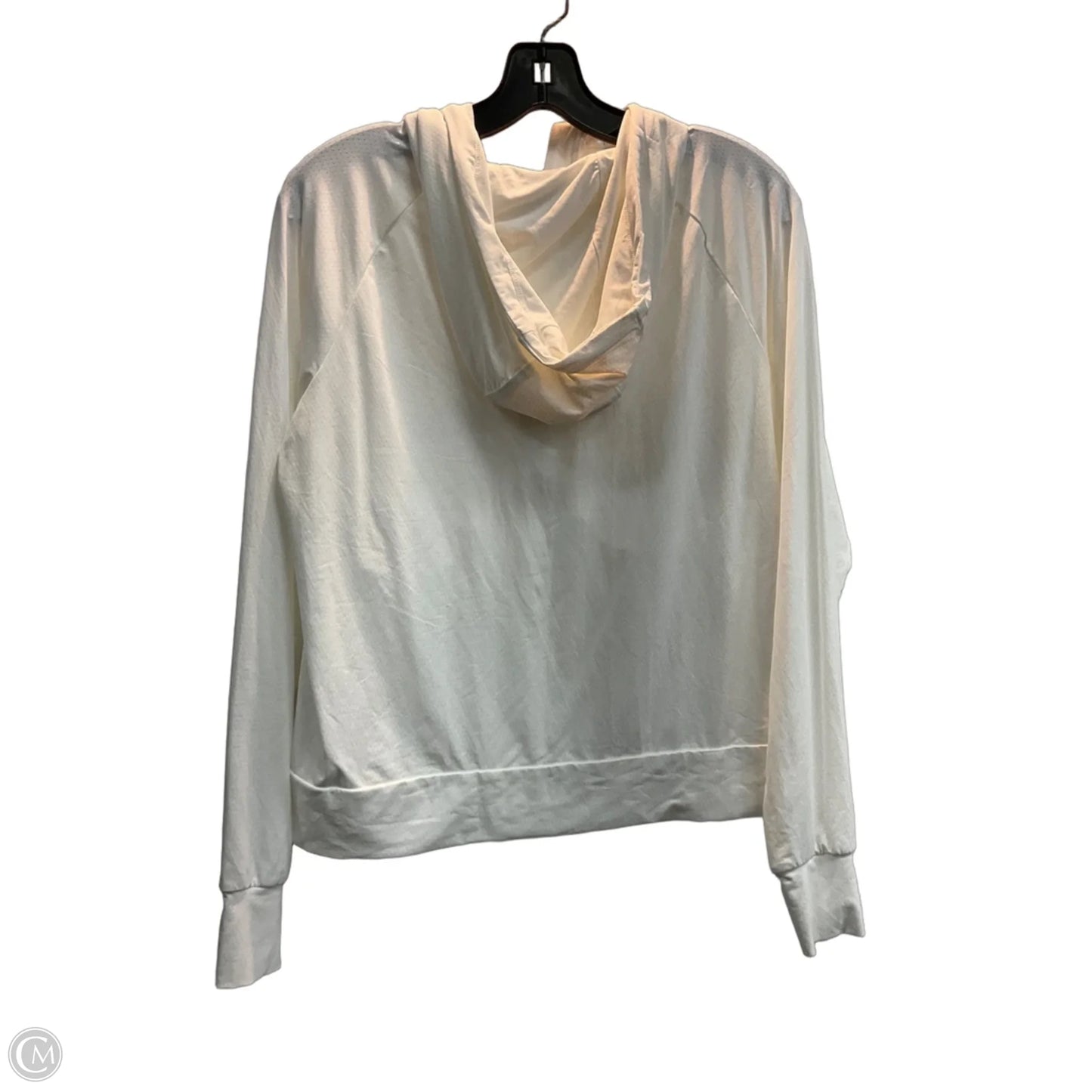 Athletic Jacket By Mondetta In White, Size: S