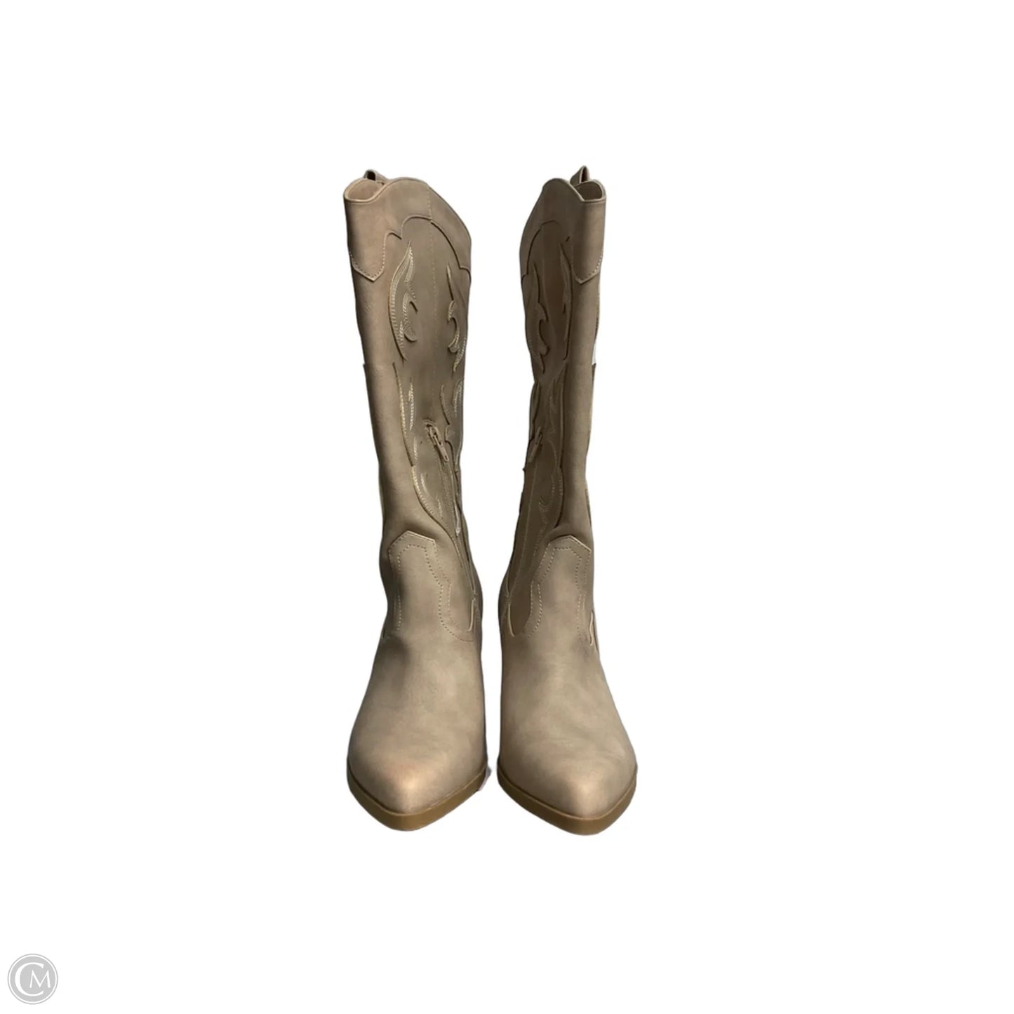 Boots Western By Dolce Vita In Beige, Size: 7.5