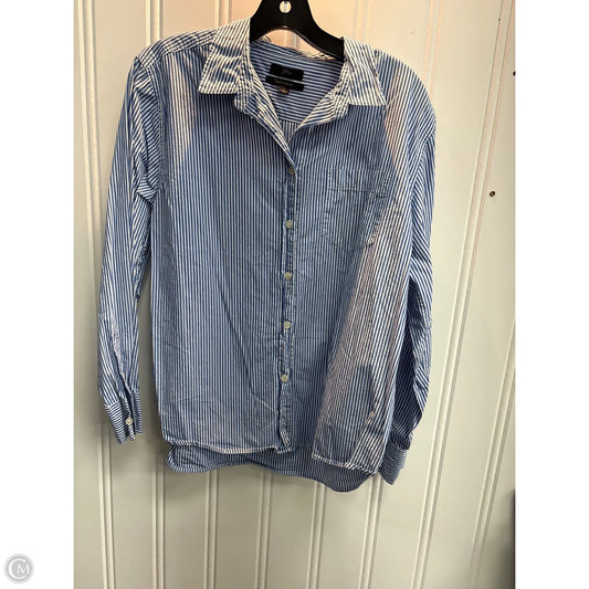 Top Long Sleeve By J. Crew In Striped Pattern, Size: L