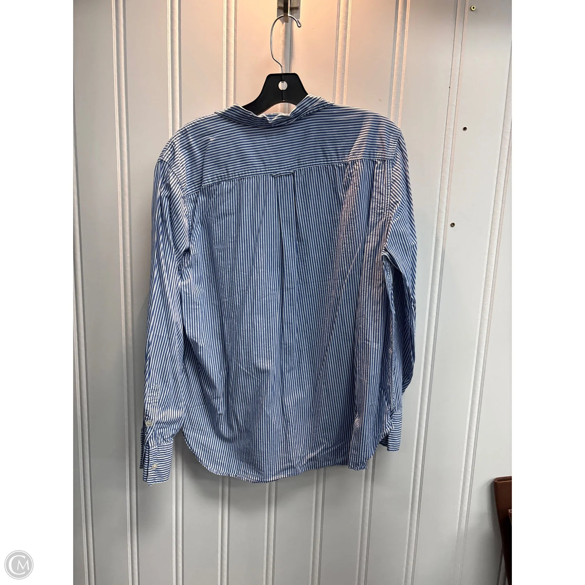 Top Long Sleeve By J. Crew In Striped Pattern, Size: L