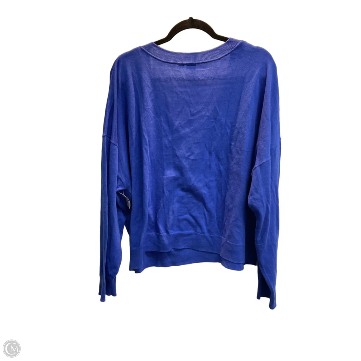 Sweater By Gap In Blue, Size: Xxl