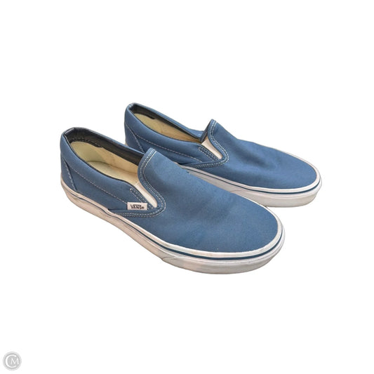 Shoes Sneakers By Vans In Blue, Size: 9.5