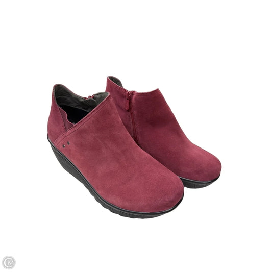 Shoes Heels Wedge By Skechers In Red, Size: 10