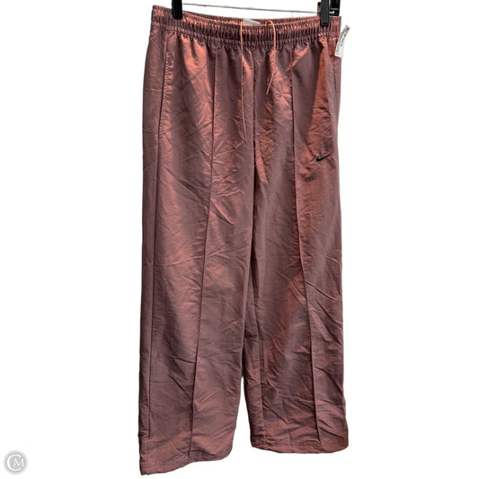 Athletic Pants By Nike Apparel In Tan, Size: M