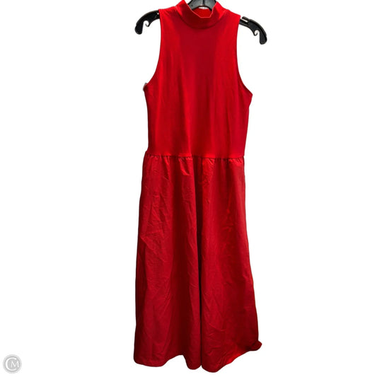 Dress Casual Maxi By A New Day In Red, Size: M