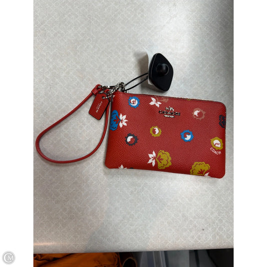 Wristlet Designer By Coach, Size: Small