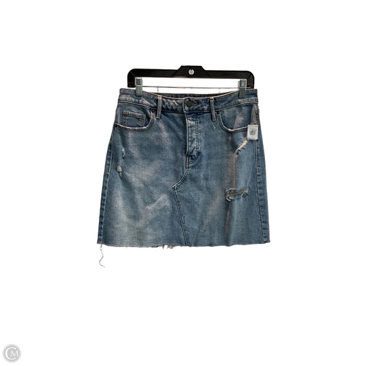 Skirt Mini & Short By Old Navy In Blue Denim, Size: 8