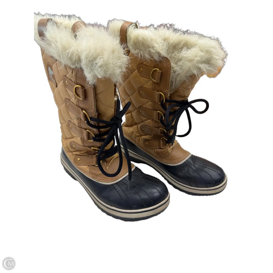 Boots Snow By Sorel In Tan, Size: 10.5