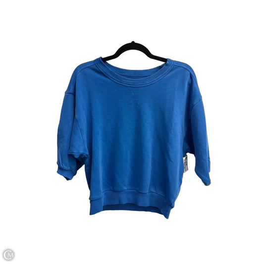 Top Short Sleeve By Pilcro In Blue, Size: S