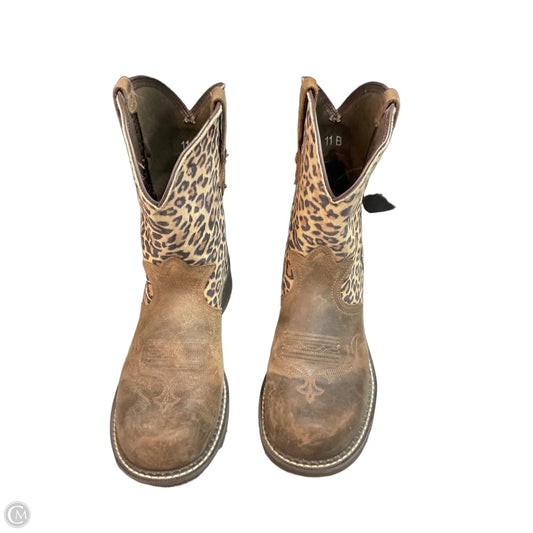 Boots Western By Ariat In Animal Print, Size: 11