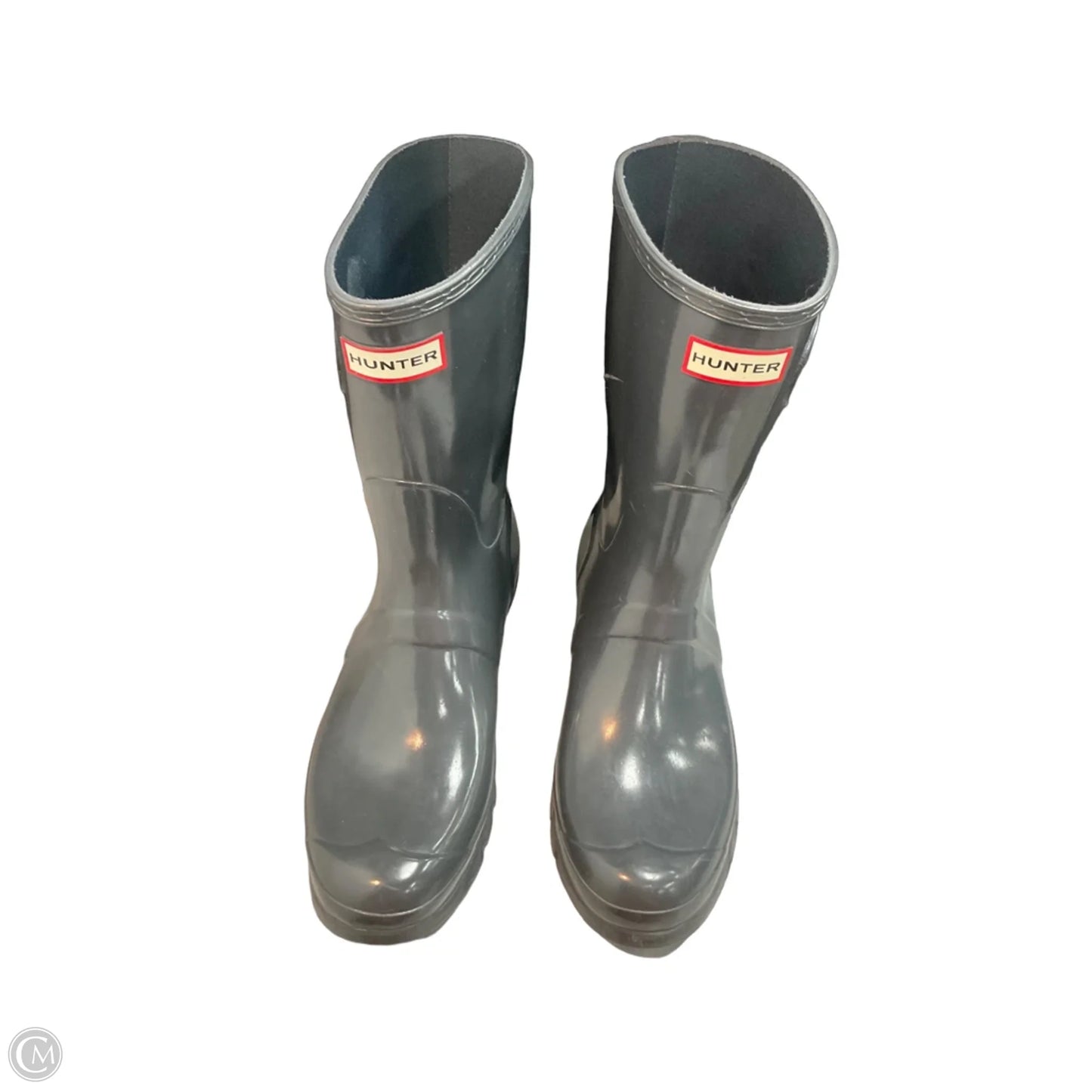 Boots Designer By Hunter In Grey, Size: 11