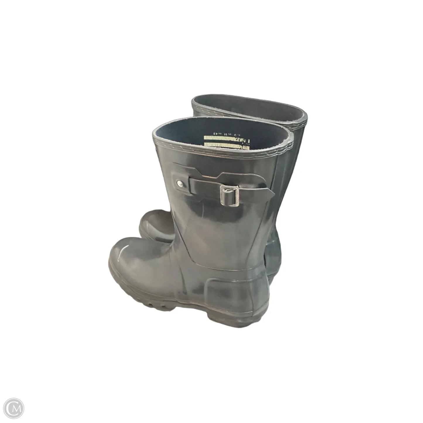 Boots Designer By Hunter In Grey, Size: 11