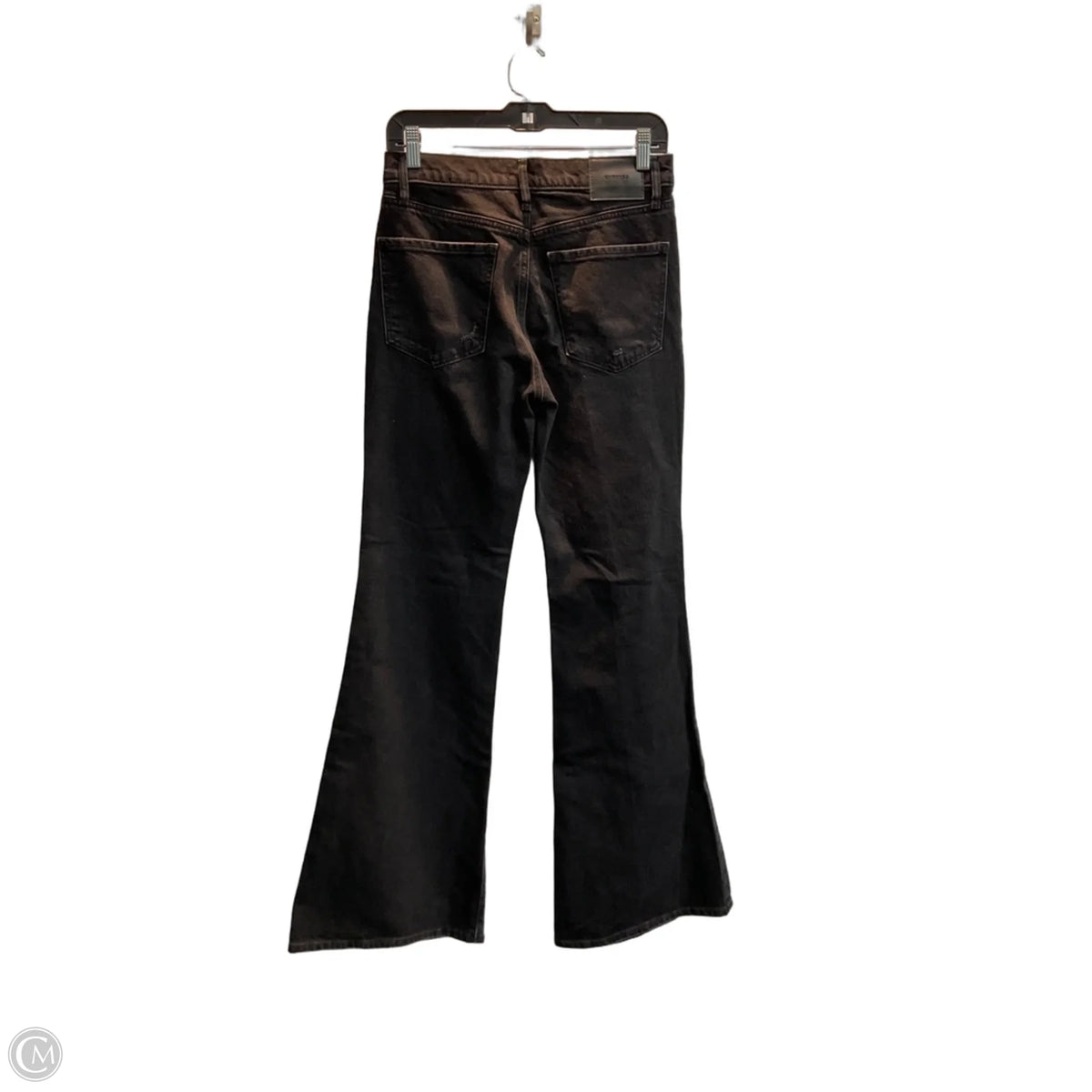 Jeans Flared By Express In Black, Size: 4
