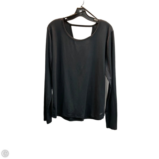 Top Long Sleeve By Freely In Black, Size: Xl