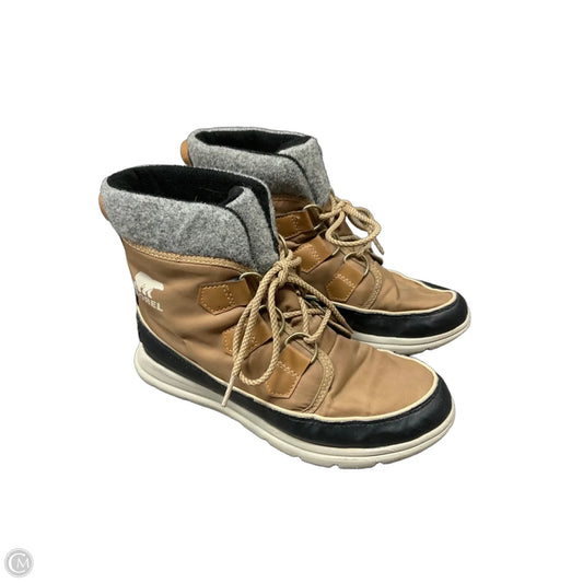 Boots Snow By Sorel In Tan, Size: 7.5