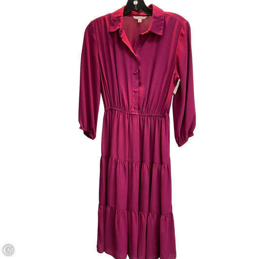Dress Casual Maxi By Nanette By Nanette Lepore In Purple, Size: Xs