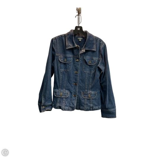 Jacket Denim By J. Jill In Blue, Size: S