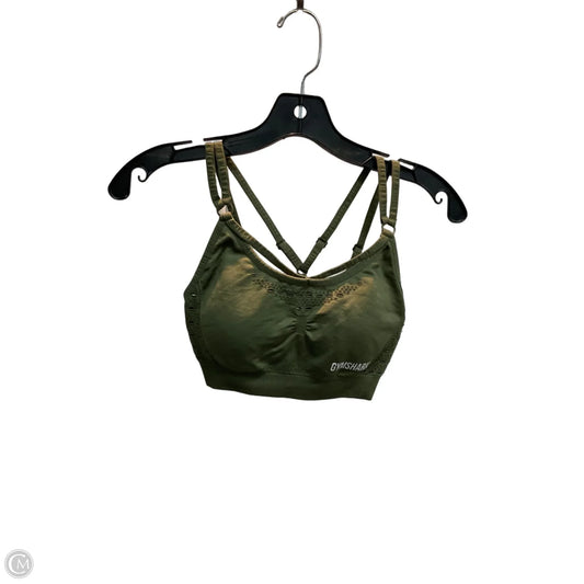 Athletic Bra By Gym Shark In Green, Size: S