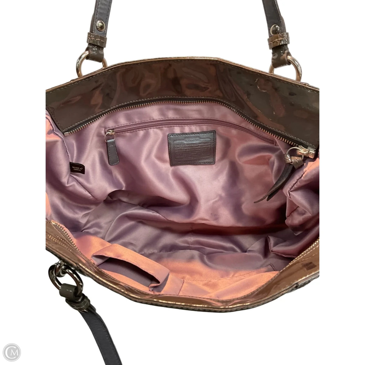 Handbag Designer By Coach, Size: Medium
