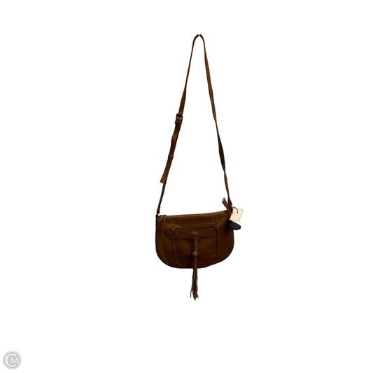 Crossbody Leather By Lucky Brand, Size: Medium