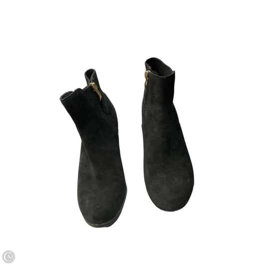 Boots Ankle Heels By Clothes Mentor In Black, Size: 6