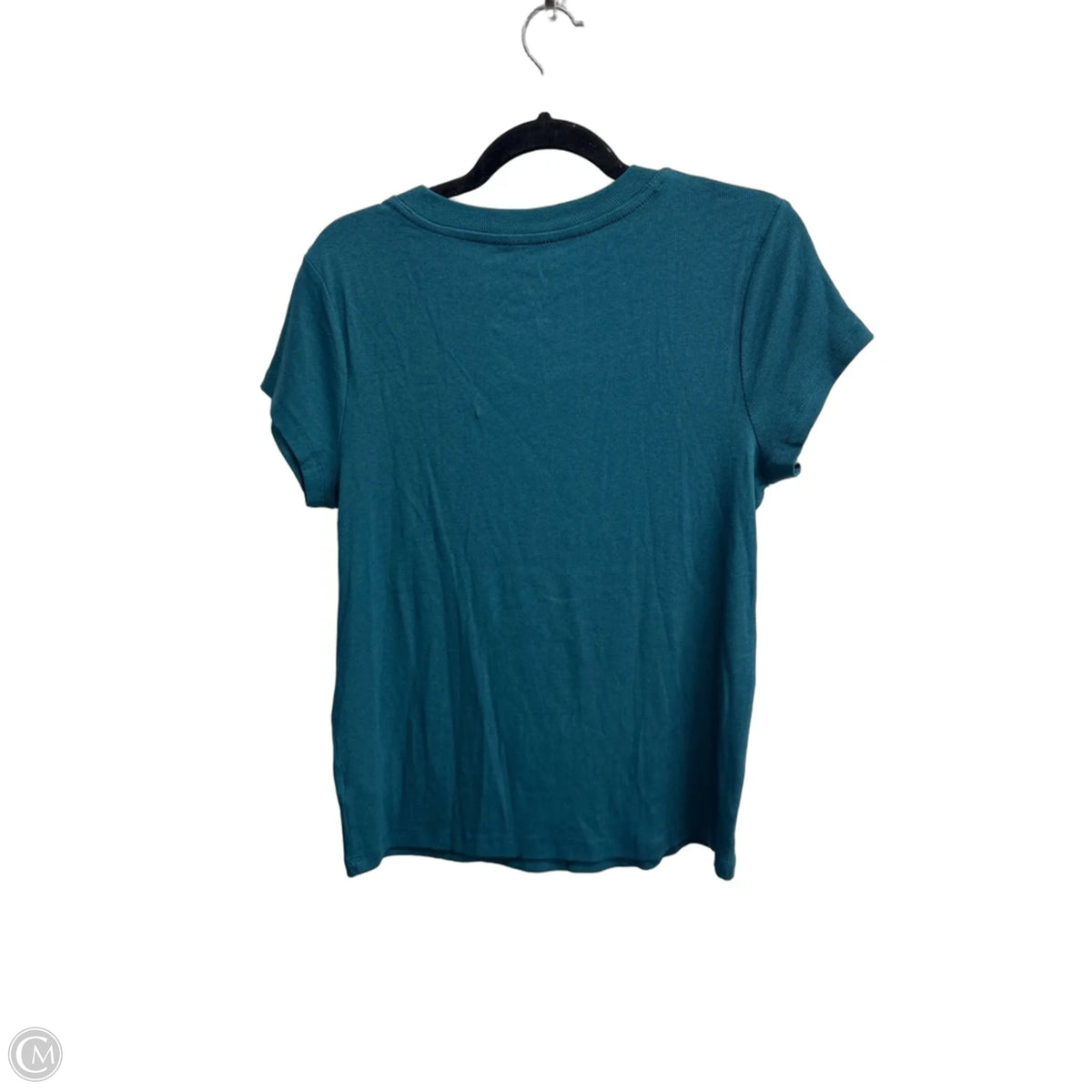 Top Short Sleeve Basic By A New Day In Teal, Size: L