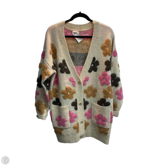 Cardigan By Bibi In Floral Print, Size: S