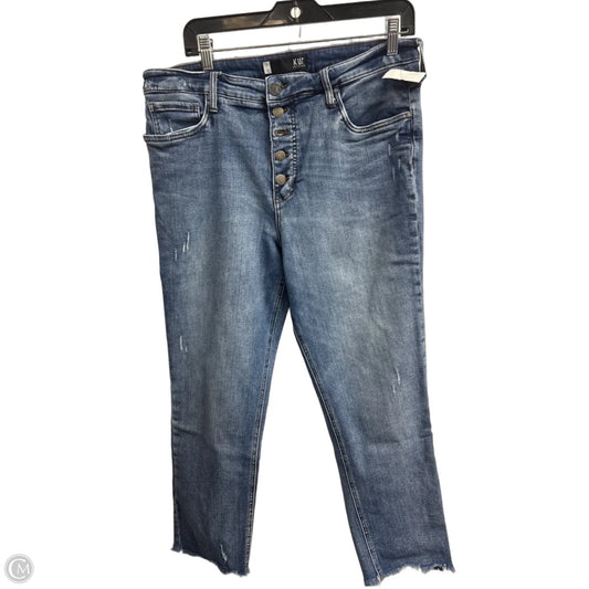 Jeans Straight By Kut In Blue, Size: 14l