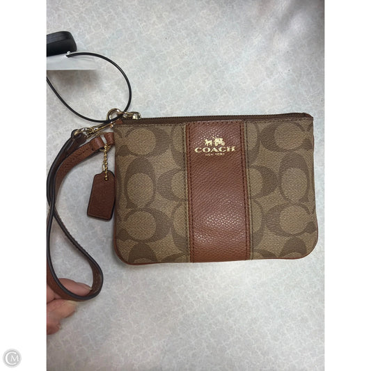 Wristlet Designer By Coach, Size: Small