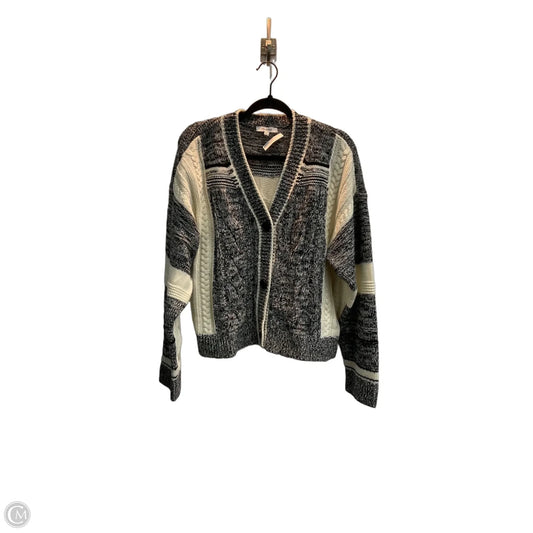 Cardigan By Madewell In Cream & Grey, Size: Xl