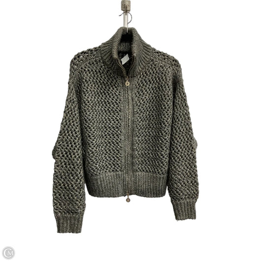 Sweater Cardigan By White House Black Market In Black & Gold, Size: Xl