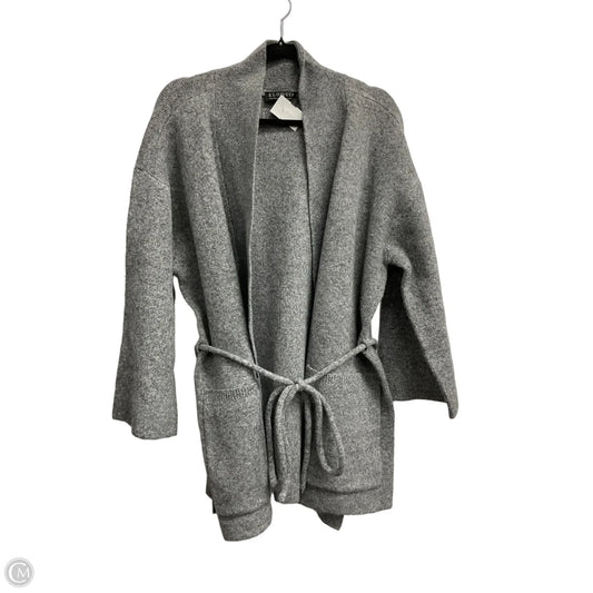 Cardigan By Eloquii In Grey, Size: Xl