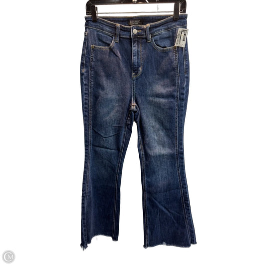 Jeans Flared By Judy Blue In Blue, Size: 6