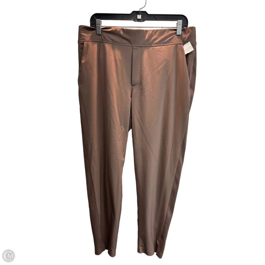 Athletic Pants By Athleta In Brown, Size: 14