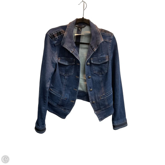 Jacket Denim By White House Black Market In Blue, Size: M
