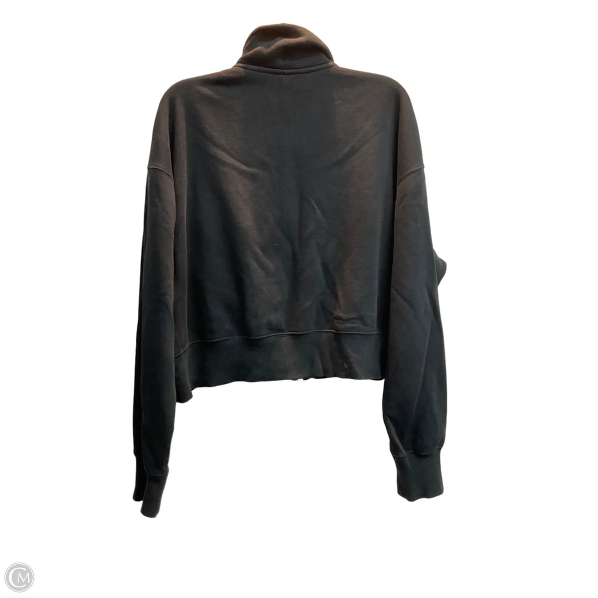 Athletic Jacket By Nike In Black, Size: M