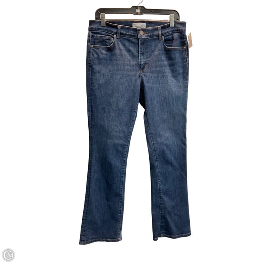 Jeans Boot Cut By Loft In Blue, Size: 12