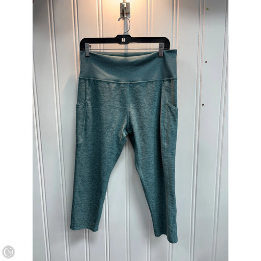 Athletic Leggings Capris By Kirkland In Blue, Size: Xxl