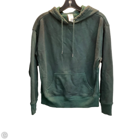 Athletic Sweatshirt Hoodie By Members Mark In Green, Size: Xs